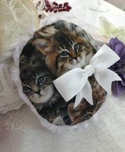 Load image into Gallery viewer, large powder puff for cat lovers gift kitty talcum powders Luxe Puff
